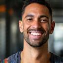 Charles T. happy after a PT session